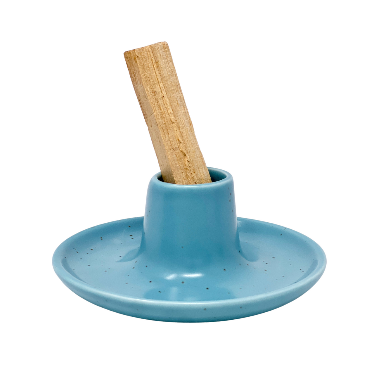 palo santo stick holder blue