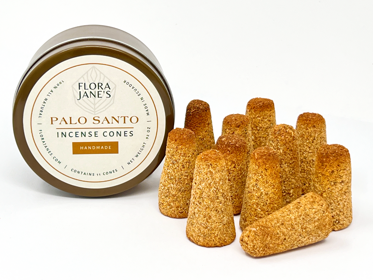 Palo Santo Incense Cones – Flora Jane's